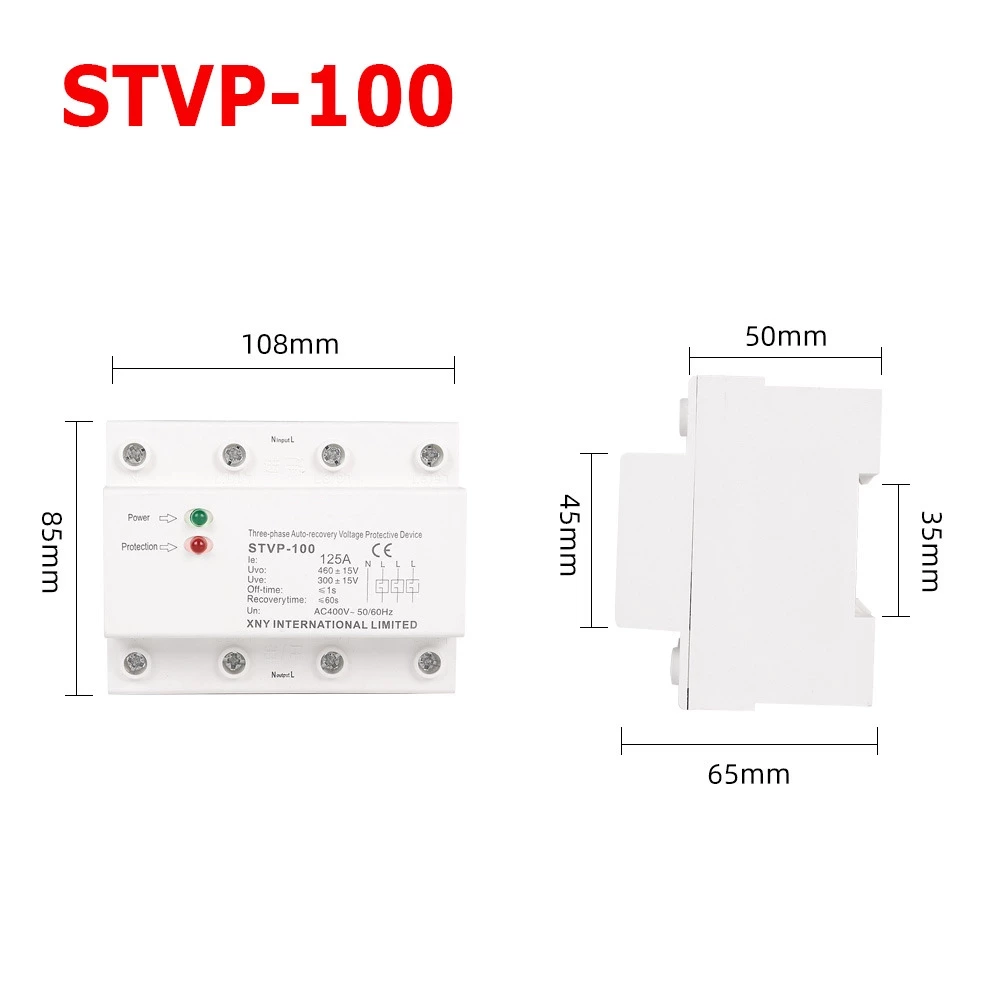 STVP100 3Phase Enhanced Overvoltage and Undervoltage Protector