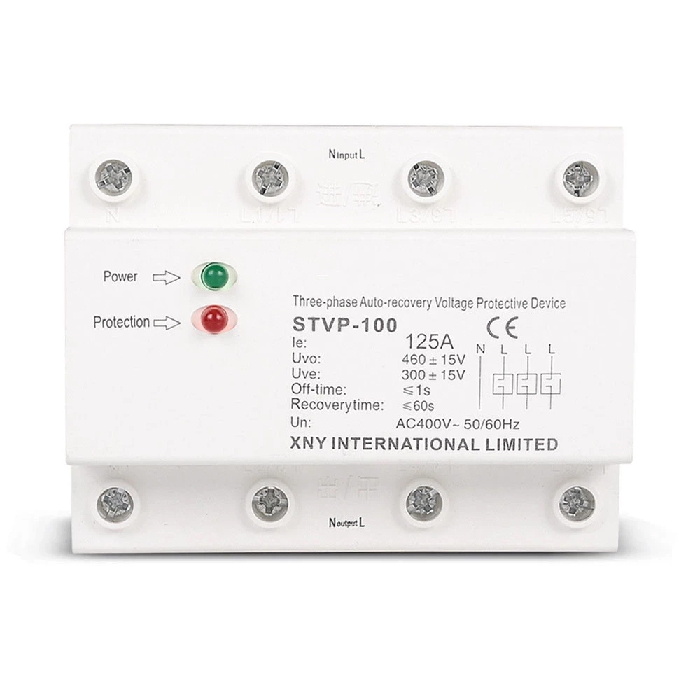 STVP100 3Phase Enhanced Overvoltage and Undervoltage Protector