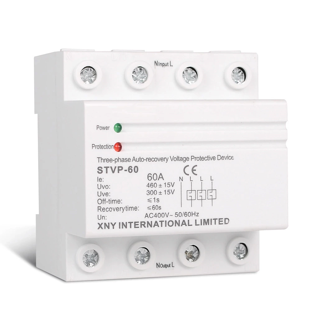 STVP60 3 Phase Auto Recovery Voltage Protective Device