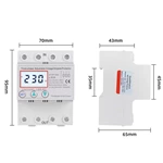 STVP936 3 Phase Self Resetting Intelligent Adjustable Overvoltage and Undervoltage Protector