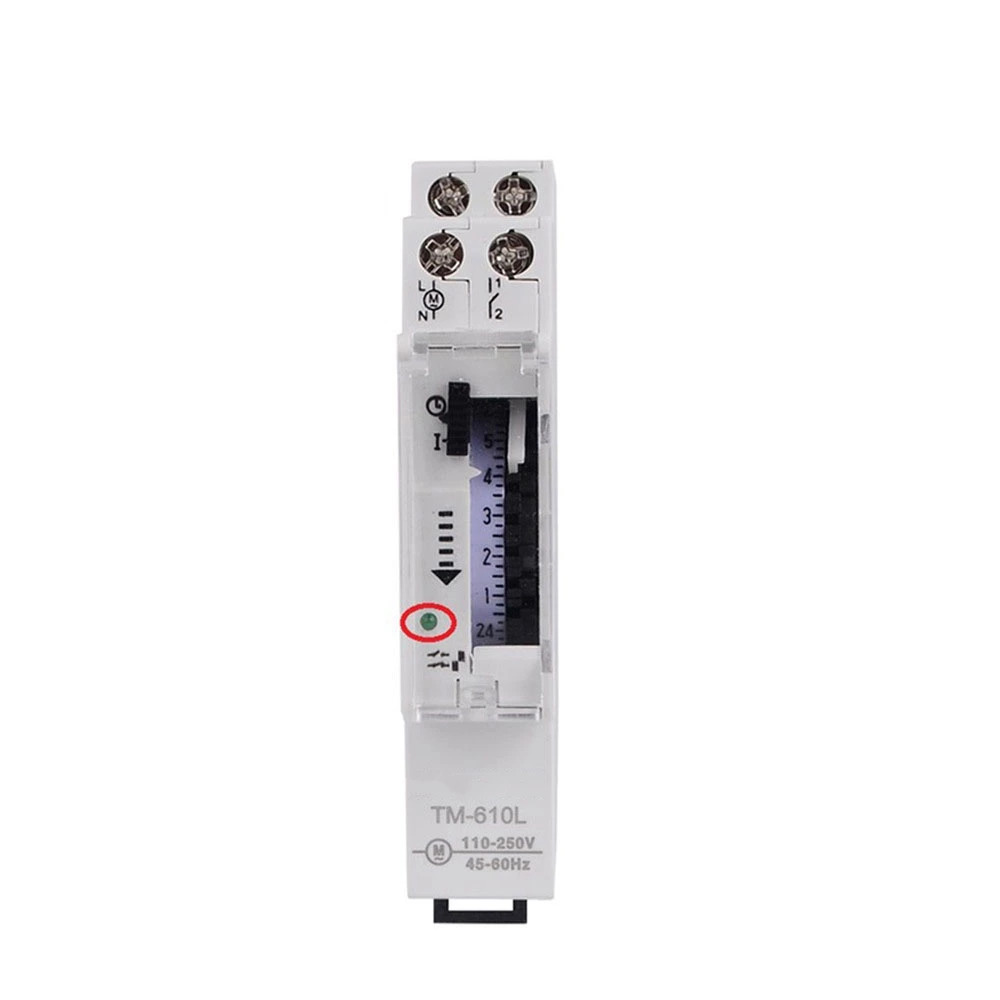 TM610 Guide way Quartz Mechanical Timer