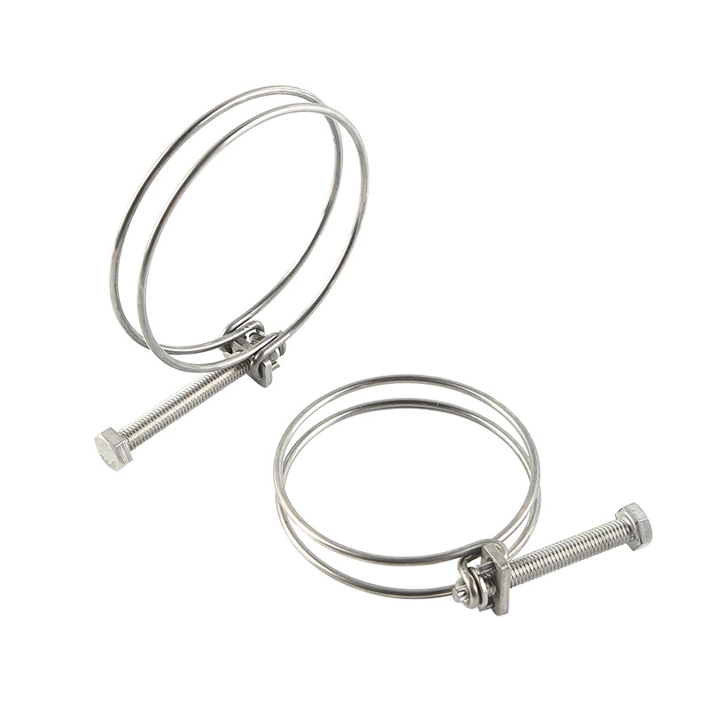 Double Wire Hose Clamps