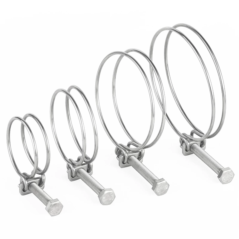 Double Wire Hose Clamps