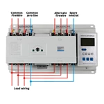 Intelligent System Dual Power Supply Automatic Transfer Switch