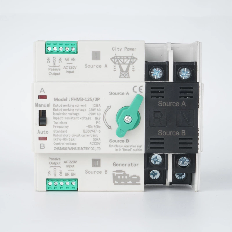 Photovoltaic Dual Power Automatic Tansfer Switch