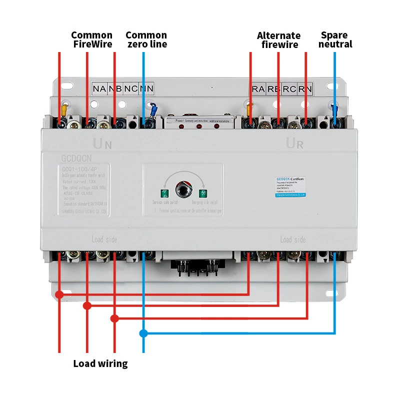 Terminal Type Dual Power Automatic Transfer Switch