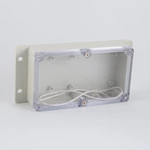 Transparent Cover Hermetic Box with Fixed Ear